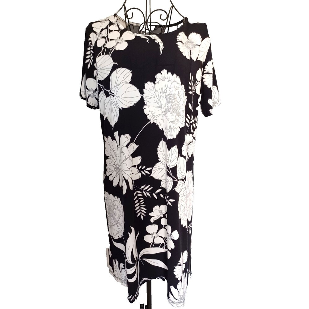 Calvin Klein Tunic Womens Sz Med NWT Side Slits